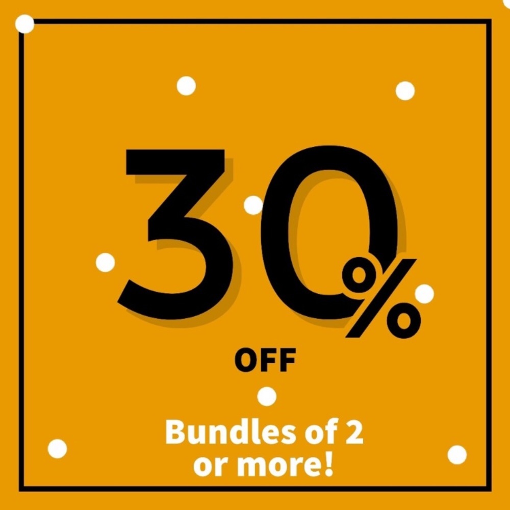 Bundle for 30% off!